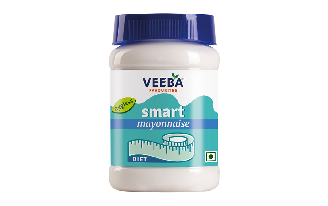 Veeba Eggless Smart Mayonnaise    Plastic Jar  250 grams